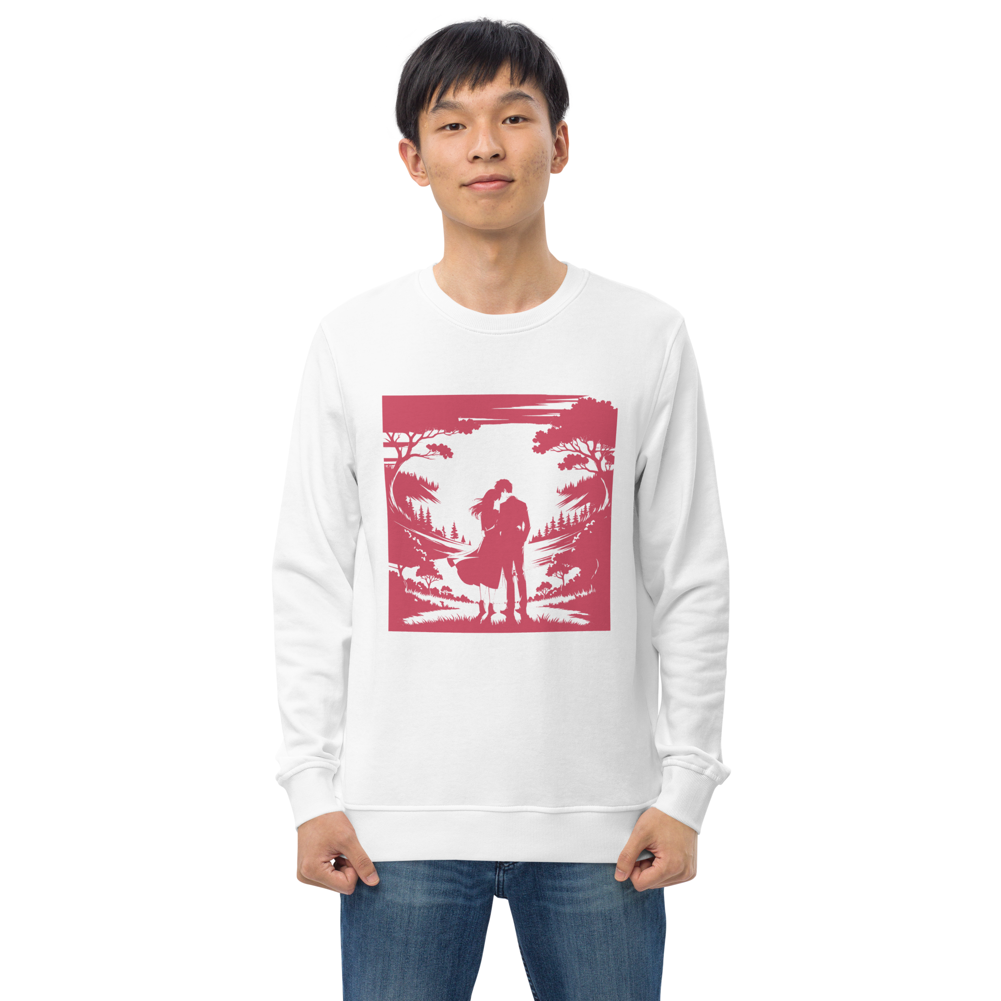 Sudadera orgánica algodón unisex